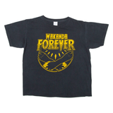 GILDAN Wakanda Forever Womens T-Shirt Black L