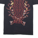 FRUIT OF THE LOOM Hammer Fall Mens T-Shirt Black S
