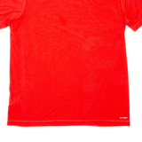 REEBOK Mens T-Shirt Red L