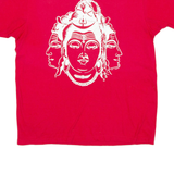 HB BLUE Mens T-Shirt Red M