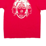 HB BLUE Mens T-Shirt Red M