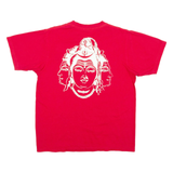 HB BLUE Mens T-Shirt Red M