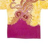 KERIS FASHION Peacock Mens T-Shirt Brown S
