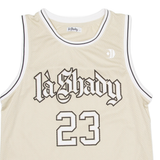 LA SHADY Womens Jersey Beige Sleeveless USA S