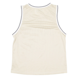 LA SHADY Womens Jersey Beige Sleeveless USA S