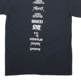 GILDAN Metal Scar Mens T-Shirt Black M