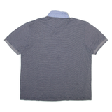 TED BAKER Mens Polo Shirt Black Striped M