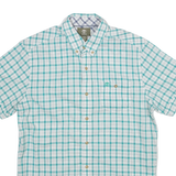 TIMBERLAND Regular Fit Mens Shirt Green Check M