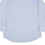 TOMMY HILFIGER Mens Shirt Blue Striped Long Sleeve M