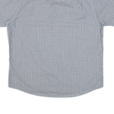 PIERRE CARDIN Mens Shirt Blue Check 2XL