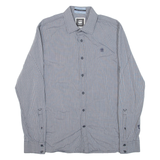G-STAR RAW Mens Shirt Grey Check Long Sleeve M