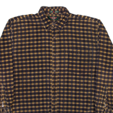 AMERICAN OUTPOST Mens Shirt Brown Geometric Long Sleeve L