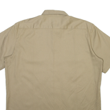 DICKIES Mens Plain Shirt Brown L