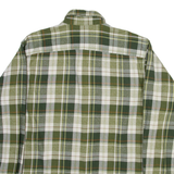 REDHEAD Mens Shirt Green Check Long Sleeve M