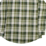 REDHEAD Mens Shirt Green Check Long Sleeve M