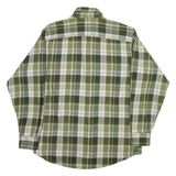 REDHEAD Mens Shirt Green Check Long Sleeve M