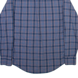 TOMMY BAHAMA Mens Shirt Blue Check Long Sleeve S