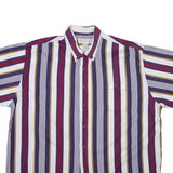 MERONA Mens Shirt White Striped XL