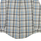 TIMBERLAND Mens Shirt Grey Check Long Sleeve M