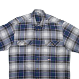 RACING Mens Shirt Grey Check M