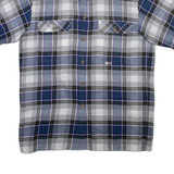 RACING Mens Shirt Grey Check M