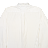 TOMMY BAHAMA Mens Plain Shirt Cream Long Sleeve S
