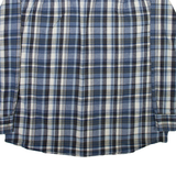 RIDGECUT Mens Shirt Blue Check Long Sleeve XL