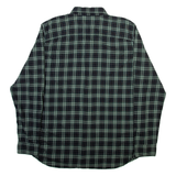 TIMBERLAND Mens Shirt Grey Check Long Sleeve L