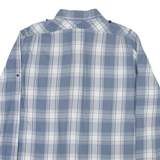 G-STAR Mens Shirt Blue Check Long Sleeve L