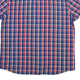 WRANGLER Mens Shirt Blue Check L