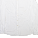 NAPAPIJRI Womens Plain Shirt White Long Sleeve L