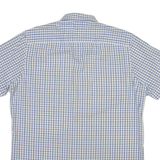 TOMMY HILFIGER Mens Shirt White Check S