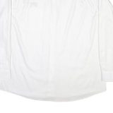 CAT Mens Plain Shirt White Long Sleeve XL