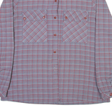 Womens Shirt Grey Check Long Sleeve S