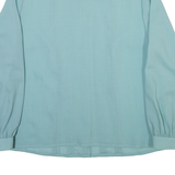 SOMMERMANN Womens Plain Shirt Green Long Sleeve M