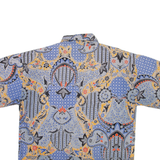 Mens Shirt Grey Crazy Pattern L