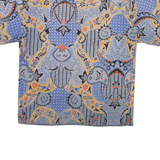 Mens Shirt Grey Crazy Pattern L