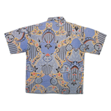 Mens Shirt Grey Crazy Pattern L