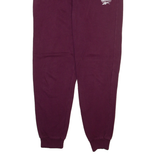 REEBOK Mens Joggers Maroon Tapered S W27 L27