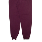 REEBOK Mens Joggers Maroon Tapered S W27 L27