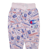 CHAMPION Womens Joggers Pink Tapered S W24 L27