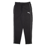 PUMA Mens Track Pants Black Tapered M W30 L30