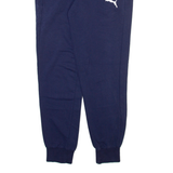 PUMA Mens Joggers Blue Tapered S W26 L30