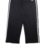 ADIDAS Womens Track Pants Black Straight L W24 L26