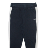 PUMA Womens Joggers Black Tapered XL W32 L27
