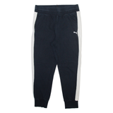 PUMA Womens Joggers Black Tapered XL W32 L27