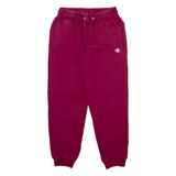 CHAMPION REVERSE WEAVE Womens Joggers Maroon Tapered M W23 L27