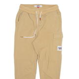 TOMMY HILFIGER Mens Joggers Beige Tapered S W28 L26
