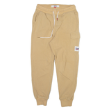 TOMMY HILFIGER Mens Joggers Beige Tapered S W28 L26