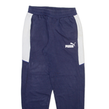 PUMA Womens Joggers Blue Tapered S W26 L29